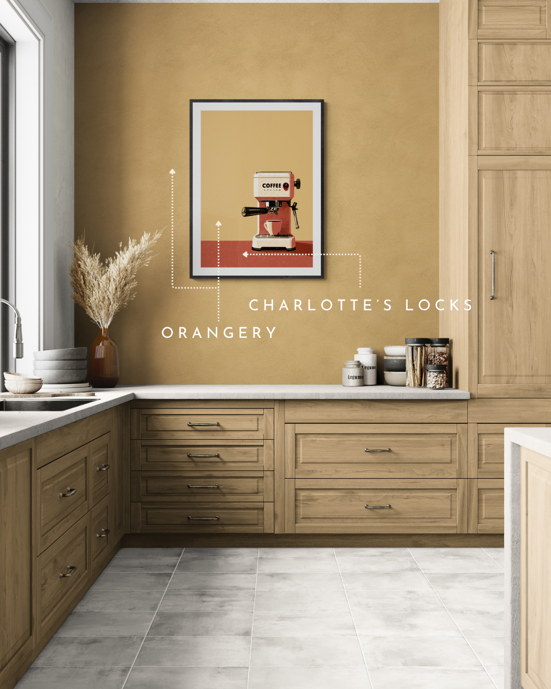 coffee art print, espresso, retro, vintage, kitchen art, retro poster, yellow prints
