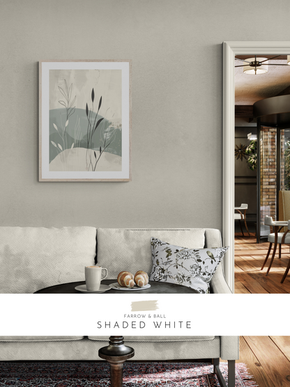 stylish lounge, airy decor, fresh interior, white walls, 